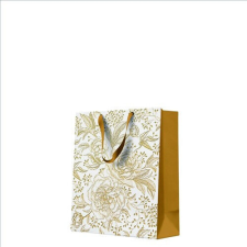 PAW Rose Peonies papír ajándéktáska premium medium 20x25x10cm ajándéktasak