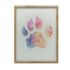 PAWPRINT FALI PLAKÁT SZÍNEKBEN 40x50 CM KERET NÉLKÜL grafika, keretezett kép