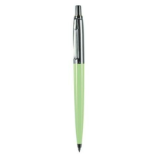 Pax Golyóstoll, 0,8 mm, nyomógombos, pasztell zöld tolltest, PAX, kék toll