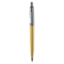 Pax Golyóstoll, 0,8 mm, nyomógombos, sárga tolltest, PAX, kék toll