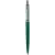 Pax Golyóstoll, 0,8 mm, nyomógombos, sötétzöld tolltest, PAX, kék