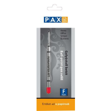 PAX Golyóstollbetét, 0,8 mm, PAX, piros tollbetét