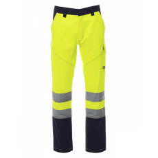 PAYPER Charter Láthatósági Derekas Munkásnadrág Sárga/Navy - 2XL
