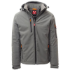  Payper Creek Pad bélelt softshell kabát szürke/fekete