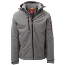 Payper Creek Pad bélelt softshell kabát szürke/fekete férfi kabát, dzseki