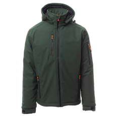 PAYPER Creek Pad Téli Bélelt Softshell Kabát Erdőzöld - M