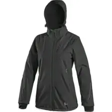 PAYPER NEVADA 123011980094-L NŐI SOFTSHELL KABÁT, FEKETE (L) munkaruha