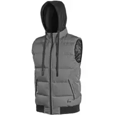 PAYPER reno bélelt kapucnis férfi mellény szürke- 2xL (2xL) munkaruházat