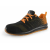 PAYPER texline cres S1 textil félcipő fekete/ narancs (42)