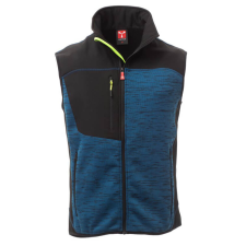 PAYPER Tour Softshell betétes mellény Kék/Fekete - S munkaruha