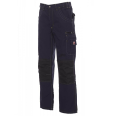 PAYPER Viking Sötétkék/Fekete Derekas Munkásnadrág - 40