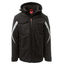 PAYPER Wonder Pad Bélelt Softshell Fekete Télikabát - L munkaruha
