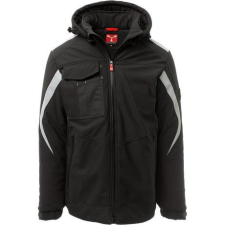  Payper Wonder Pad bélelt softshell kabát fekete munkaruha