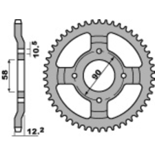 PBR Acél Standard Első Láncszem 273 - 520 egyéb motorkerékpár alkatrész