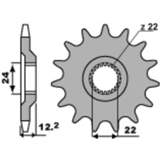 PBR Acél Standard Első Láncszem 405 - 520 egyéb motorkerékpár alkatrész
