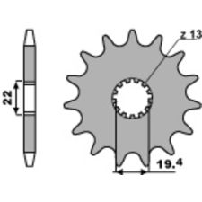 PBR Acél Standard Első Láncszem 4103 - 520 egyéb motorkerékpár alkatrész