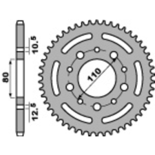 PBR acél standard hátsó lánckerék 4350 - 525 egyéb motorkerékpár alkatrész