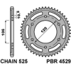 PBR acél standard hátsó lánckerék 4529 - 525
