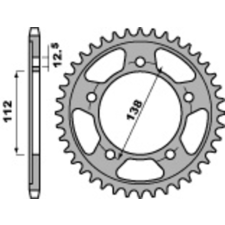 PBR Acél Standard Hátsó Láncszem 4357 - 525 egyéb motorkerékpár alkatrész