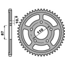 PBR Acél Standard Hátsó Láncszem 828 - 525 egyéb motorkerékpár alkatrész