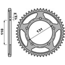 PBR Racing Alumínium Ultra-Könnyű Hátsó Láncszem 4585 - 525 egyéb motorkerékpár alkatrész