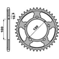 PBR Racing Alumínium Ultra-Könnyű Kemény Anodizált Hátsó Láncszem 4447 - 525 egyéb motorkerékpár alkatrész