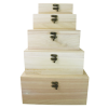 PC Fa doboz szett 5 darabos 27cm x 23cm x 14cm