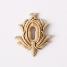 PC Hőre lágyuló fa - Kulcslyuk 3,5cm x 3cm dekorálható tárgy