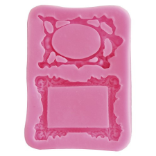 PC Szilikon öntőforma - 2 keret 10cm x 7cm x 1cm dekorációs kellék