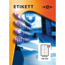 PD 99x38mm 2 pályás univerzális etikett 14 címke/ív 100ív/doboz etikett