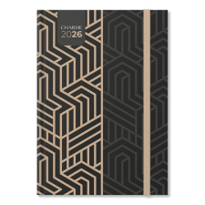 PD Calendar Határidőnapló Period Charme B/5 heti Gold papír 2026 határidőnapló