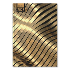 PD Calendar Határidőnapló Period DELUXE B/6 heti Elegant papír 2026 határidőnapló