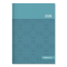 PD Calendar Határidőnapló Period Intensive B/6 heti kék lakk papír 2026 határidőnapló