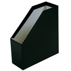 PD Office Iratpapucs pd karton merev falú A/4 9 cm gerinccel fóliás fekete