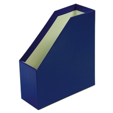 PD Office Iratpapucs pd karton merev falú A/4 9 cm gerinccel fóliás sötétkék