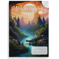 Pd School Füzet pd kisalakú Írok és rajzolok III. vonalas-sima 32 lapos füzet
