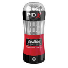 PDX Elite PDX Viewtube See-Thru Stroker áttetsző maszturbátor egyéb erotikus kiegészítők férfiaknak