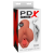 PDX PDX Pick Your Pleasure Stroker - 2in1 élethű maszturbátor (sötét natúr)