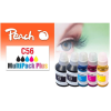 Peach 321698 tintapatron 5 dB Kompatibilis Standard teljesítmény Fekete, Cián, Magenta, Sárga (PI100-472)