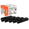 Peach (HP CF410A/CF411A/CF412A/CF413A) Toner 2xFekete + Tricolor