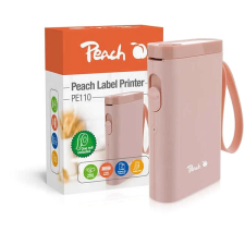 Peach PE110 nabíjecí, růžová címkézőgép