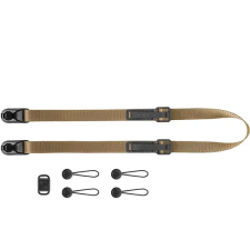 PEAK DESIGN Leash - Coyote, világosbarna hordszíj, csuklópánt