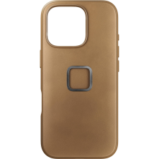 PEAK DESIGN Mobile Everyday Clarino Case iPhone 16 Pro (barna) tok és táska