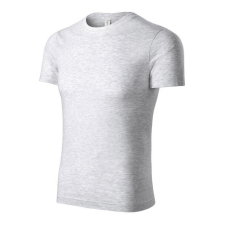  Peak póló unisex világosszürke melírozott 3XL férfi póló