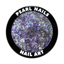 Pearl Galaxy Metal Flakes Purple körömdíszítő