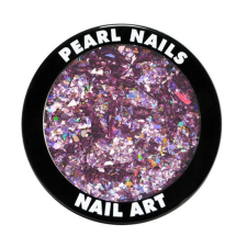 Pearl Holo Flitters Violet díszítő pehely körömdíszítő