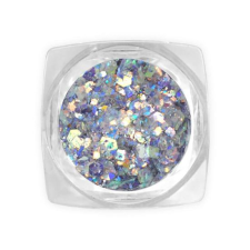  Pearl Holo Metal Glitter-mix - H1 körömdíszítő