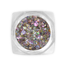  Pearl Holo Metal Glitter-mix - H11 körömdíszítő