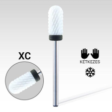  Pearl kétkezes kerek végű henger kerámia csiszolófej (Extra erős) műkörmös csiszológép