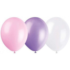  Pearl White, Pink, Purple léggömb, lufi 10 db-os 11 inch (27,5 cm) party kellék